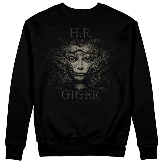 Felpa Girocollo HR G1G3R - Dark - Art - Giger #chooseurcolor