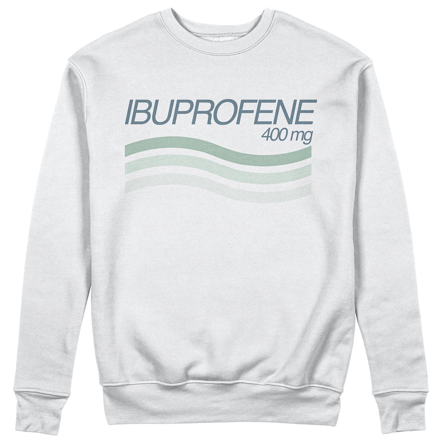 Felpa Girocollo IBUPROFENE - Farmaci generici - Divertente #chooseurcolor