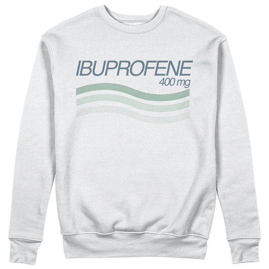 Felpa Girocollo IBUPROFENE - Farmaci generici - Divertente #chooseurcolor