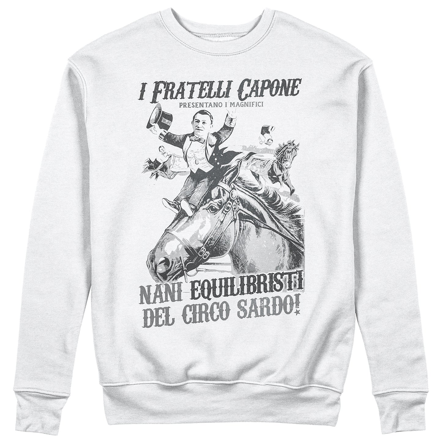 CUC Felpa Girocollo FRATELLI CAPONE - Tv - Cult #chooseurcolor