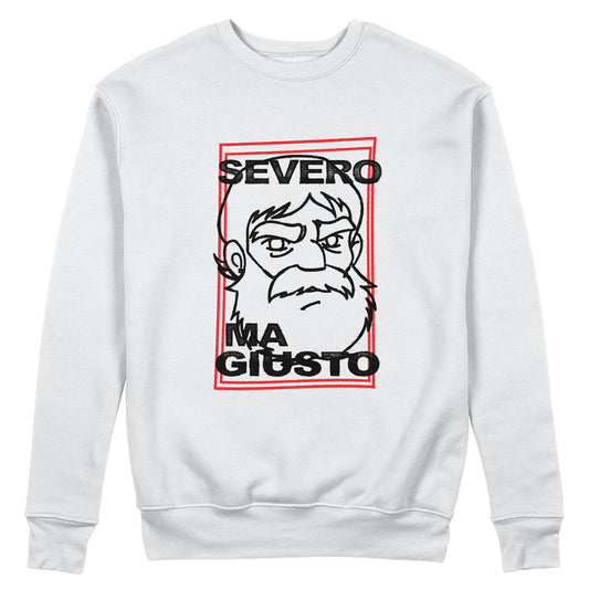 CUC Felpa Girocollo Unisex SEVERO MA GIUSTO - Nonno Heidi - Cartoon #chooseurcolor