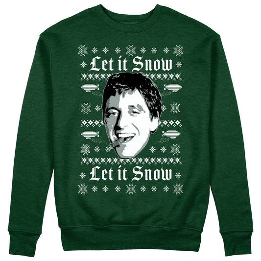 Felpa Girocollo CUC SCARFACE CHRISTMAS - Natale - #chooseurcolor