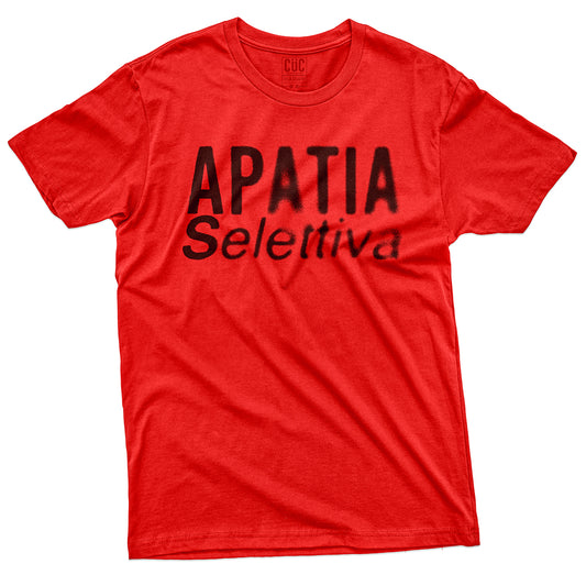 CUC T-Shirt APATIA Selettiva - Red #chooseurcolor