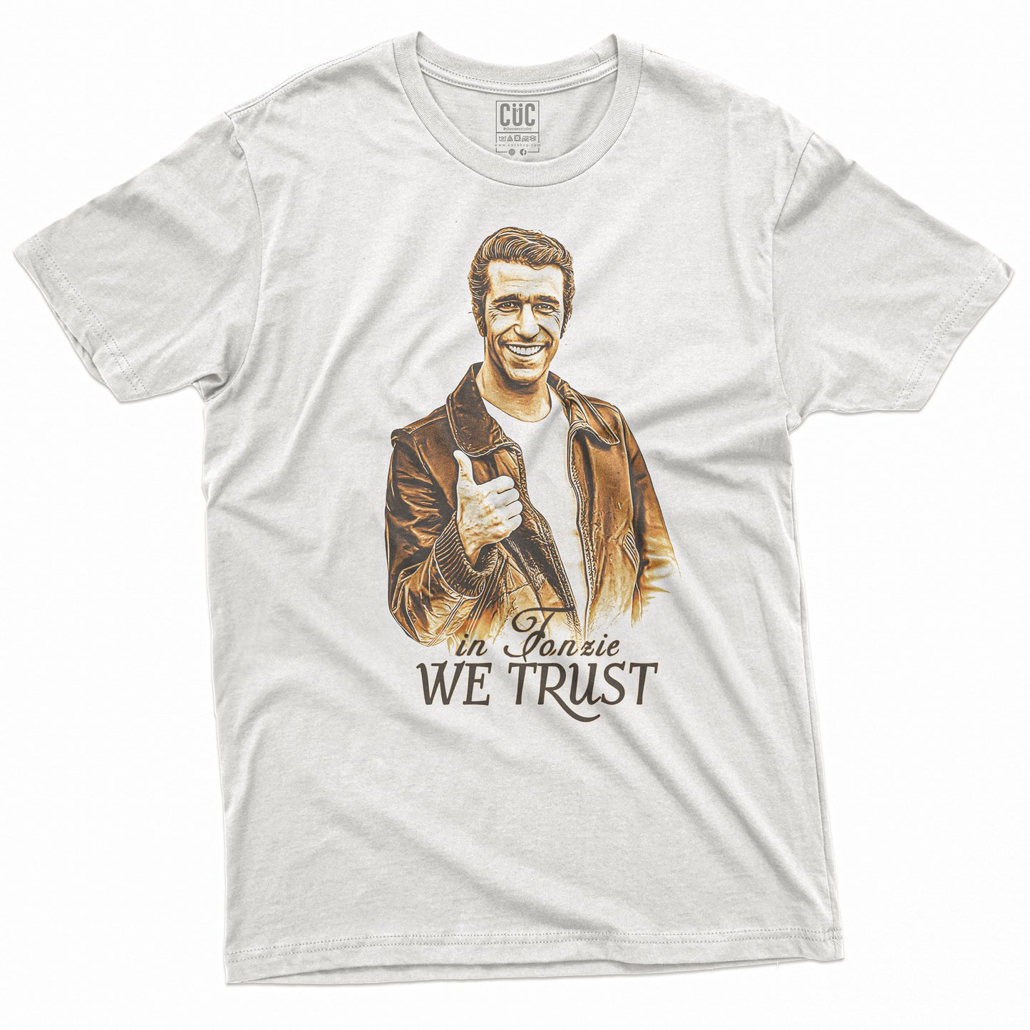 CUC T-Shirt FONZIE - Happy Days - Sitcom #chooseurcolor