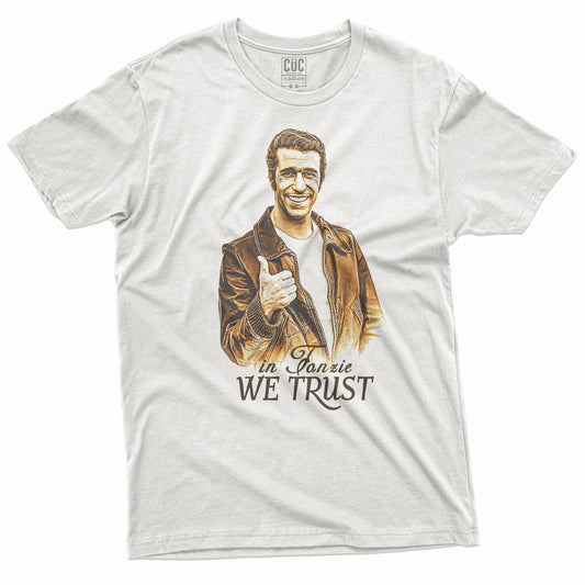 CUC T-Shirt FONZIE - Happy Days - Sitcom #chooseurcolor