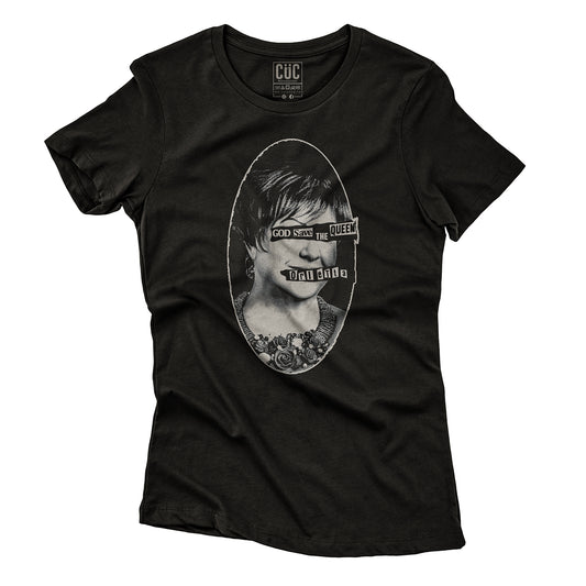 CUC T-Shirt GOD SAVE ORIETTA DARK - Orietta Berti - Sex Pistols #chooseurcolor