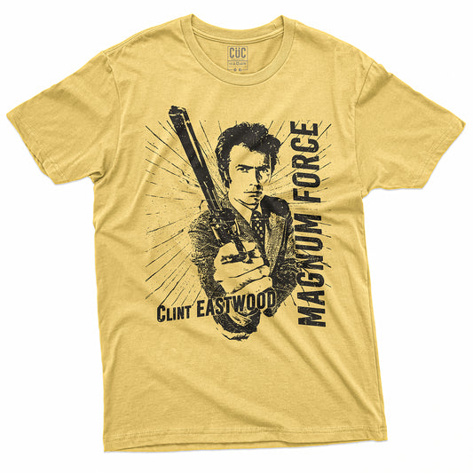CUC T-Shirt MAGNUM FORCE - Clint Eastwood - Dirty Harry #chooseurcolor