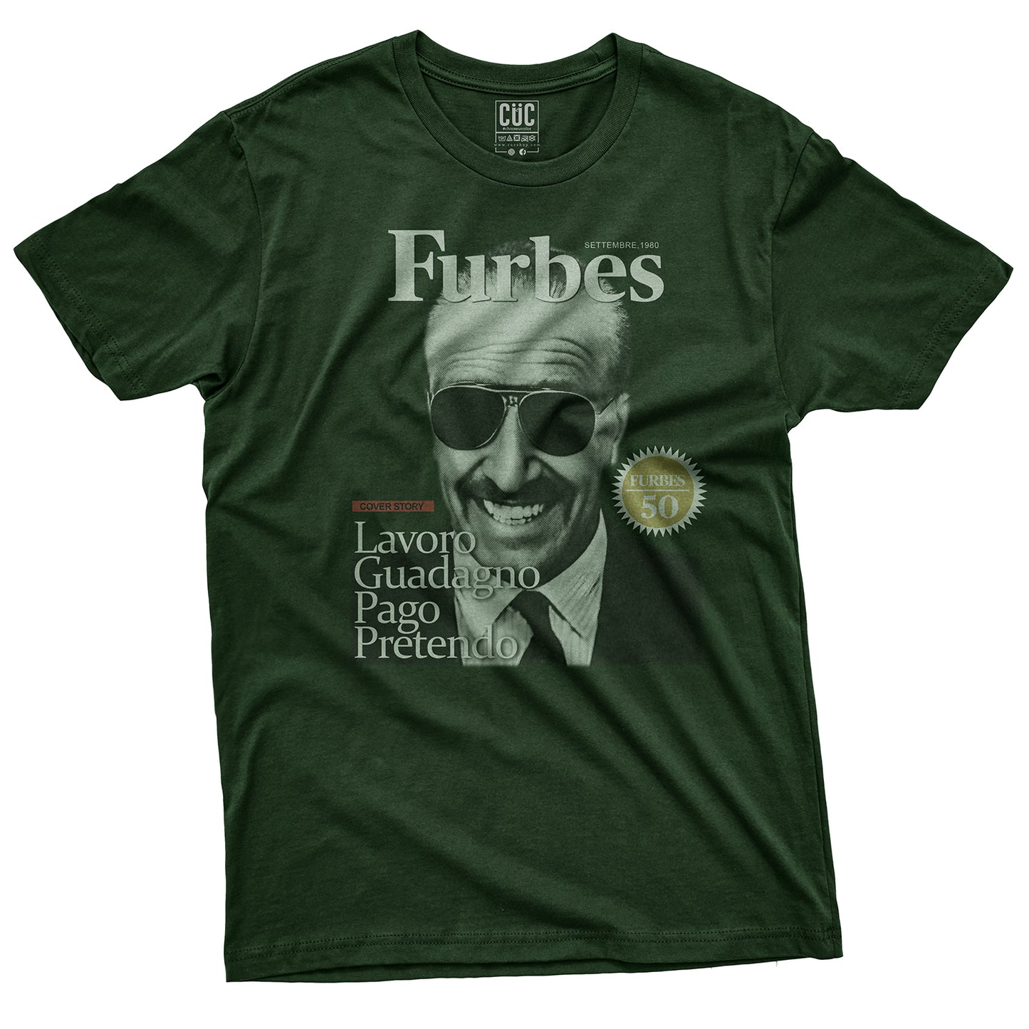 T-Shirt CUMENDA - Furbes Top 50 - Nicheli - Anni 80 #chooseurcolor