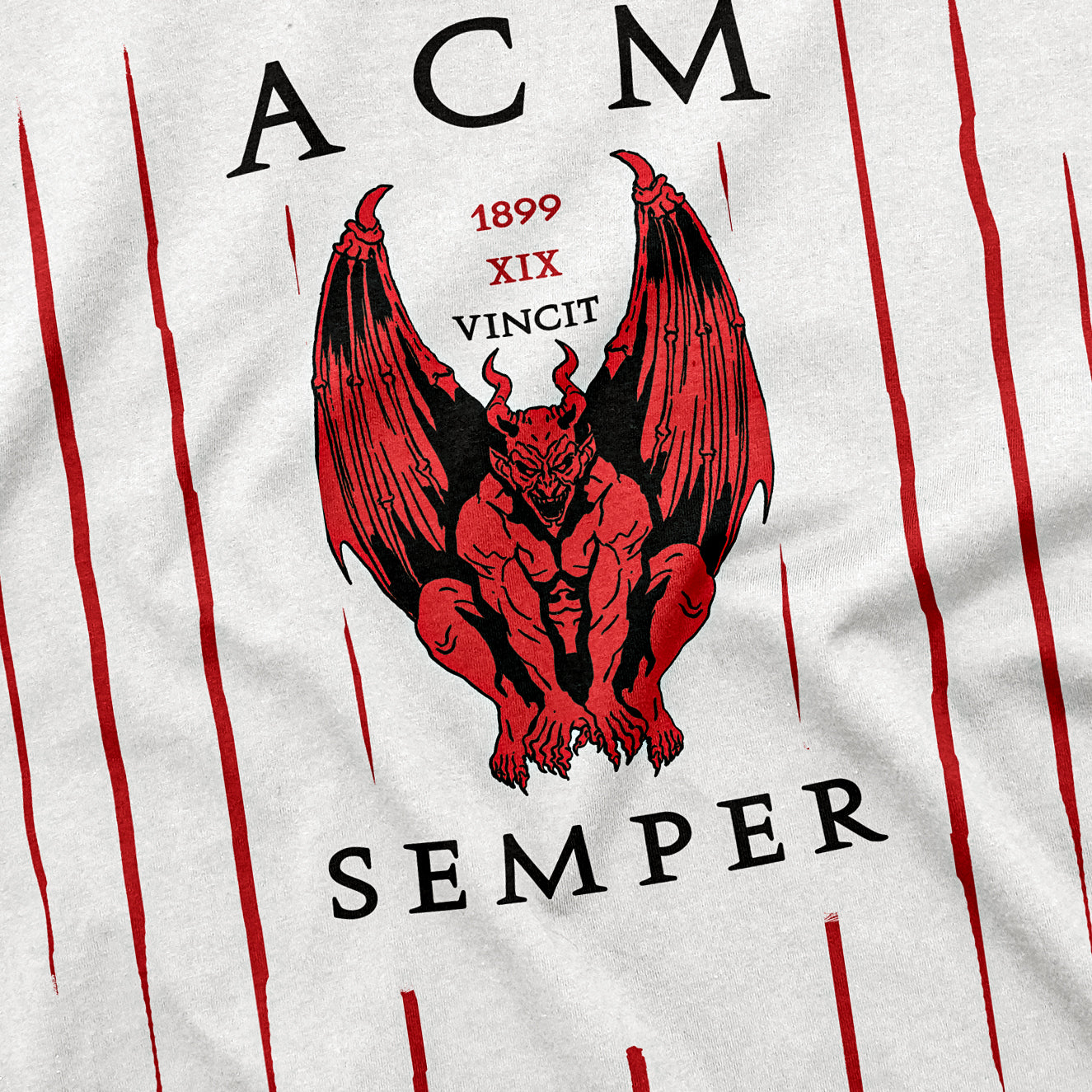 CUC T-Shirt ACM SEMPER White - Milanista - Calcio #chooseurcolor