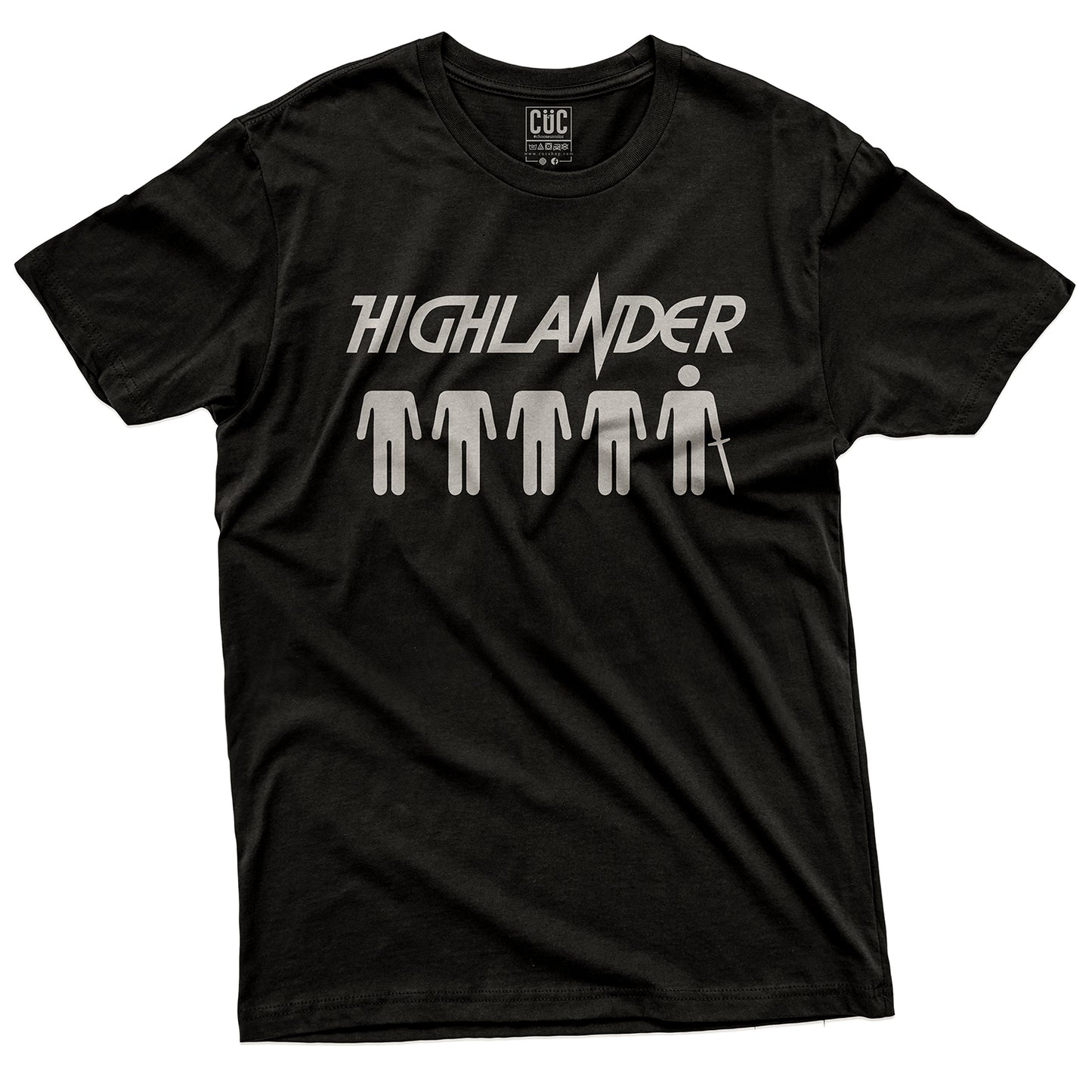 CUC T-Shirt HIGHLANDER - L'Ultimo immortale - 1986 #chooseurcolor
