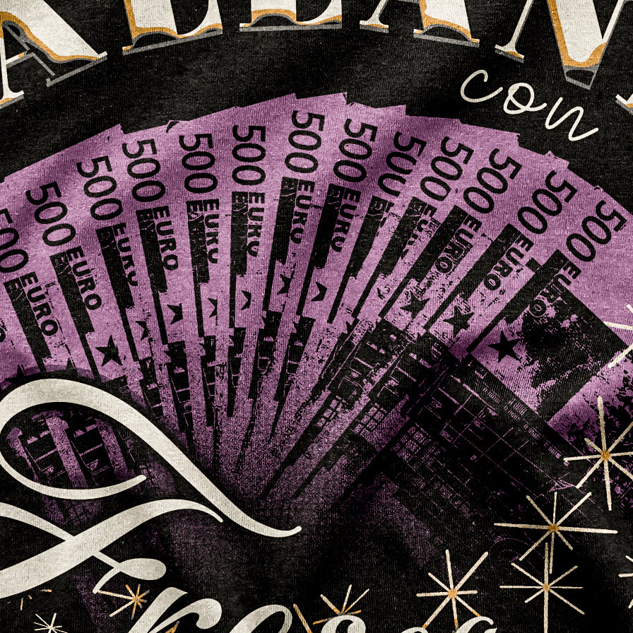 CUC T-Shirt BALLANDO CON - La Fresca - Divertente #chooseurcolor