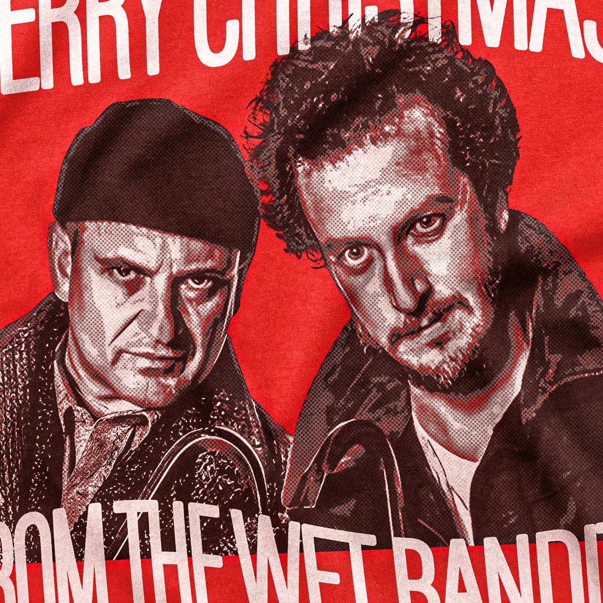 CUC T-Shirt WET BANDITS XMAS - Home Alone - Natale #chooseurcolor