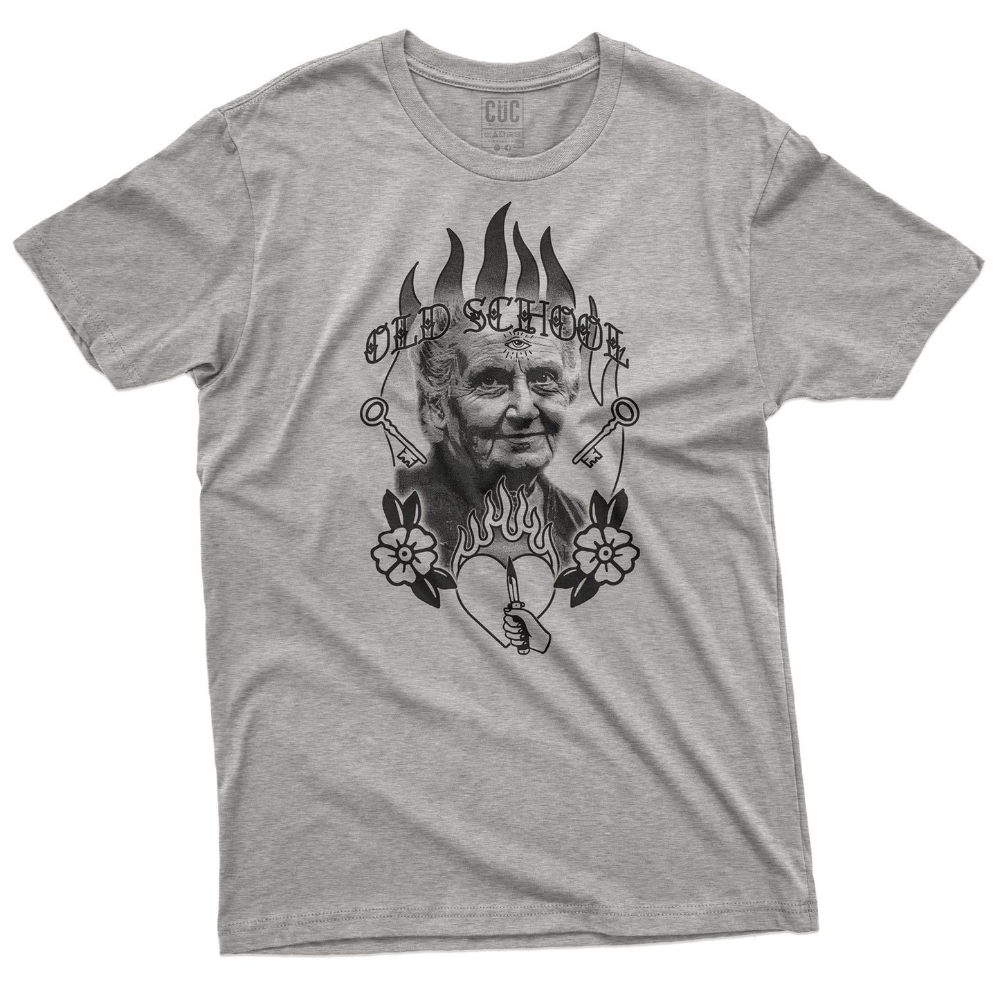 CUC T-Shirt MONTESSORI OLD SCHOOL - Divertente #chooseurcolor