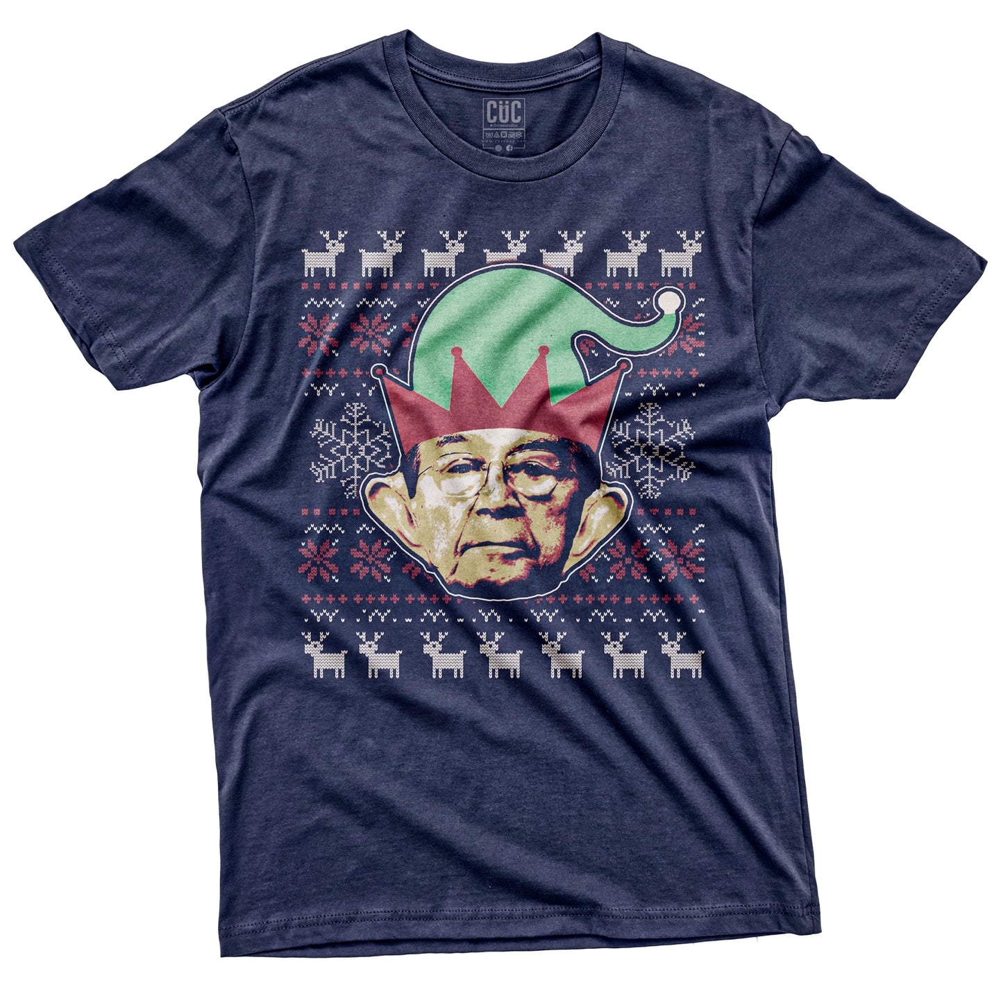 CUC T-Shirt ANDREOTTI ELFO XMAS - Natale - Prima Repubblica #chooseurcolor