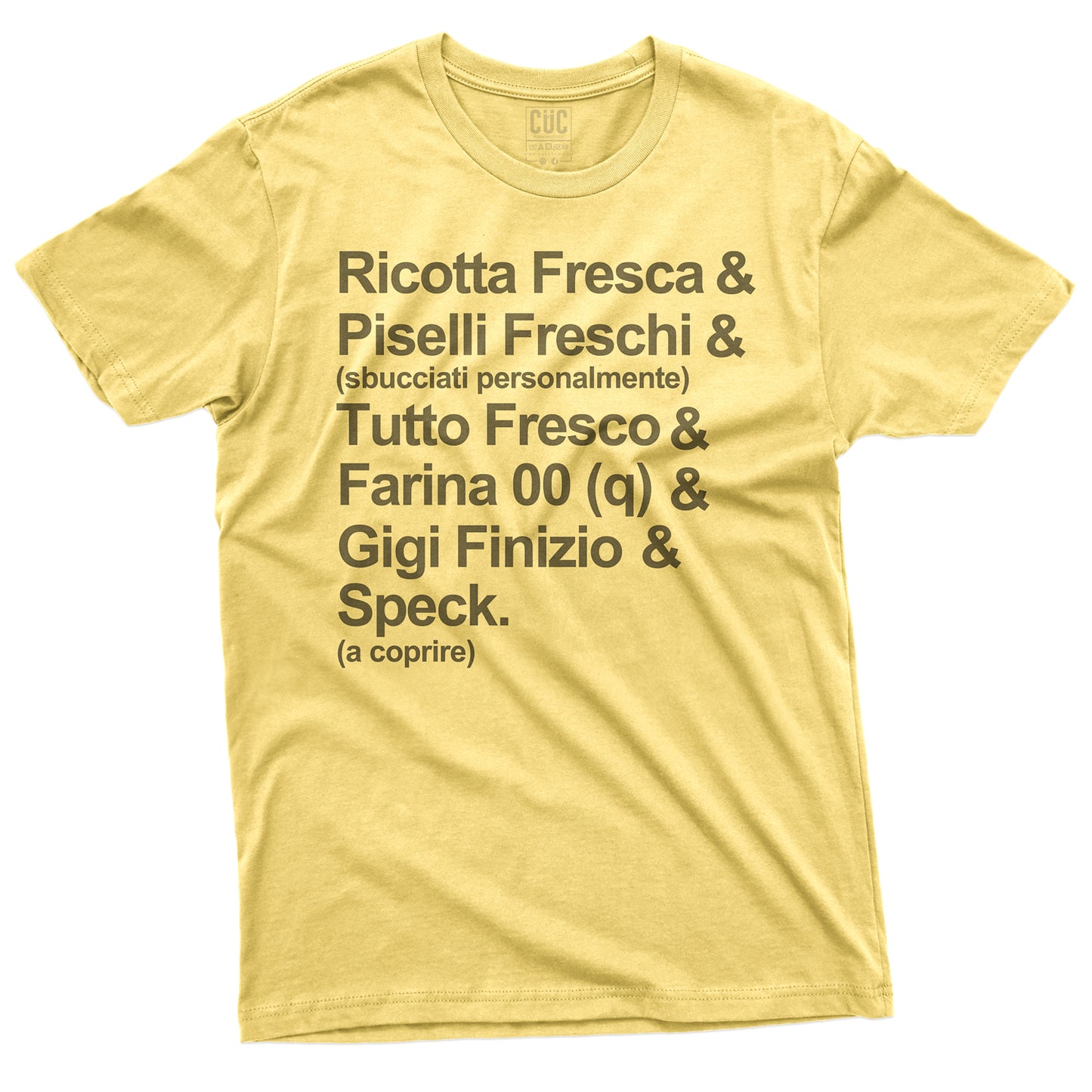 CUC T-Shirt I SAPORI DELLA (MIA) TERRA - Master Cuochi - Tv - Leggenda #chooseurcolor