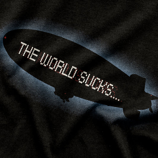 CUC T-Shirt THE WORLD SUCKS - Scarface - Cult Movies - Parodia #chooseurcolor