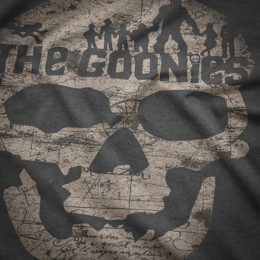 CUC T-Shirt THE GOONIES MAP - Skull - Cult Movies #chooseurcolor