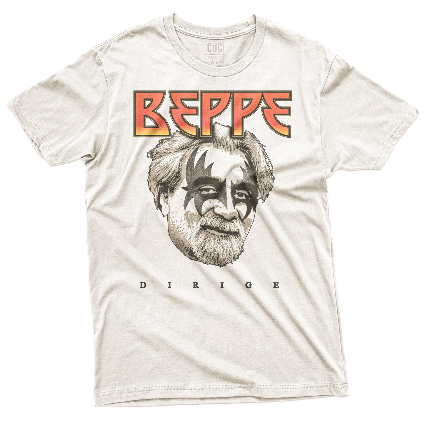 CUC T-Shirt BEPPE KISS - Sanremo - Destroyer #chooseurcolor