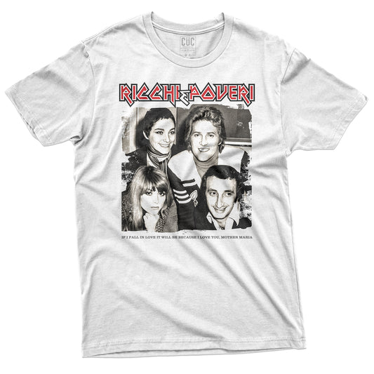 CUC T-Shirt RICCHI E POVERI - Iron Maiden - Sanremo #chooseurcolor