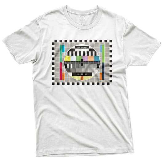 CUC T-Shirt NO SIGNAL TV - Vintage - Retro Love #chooseurcolor