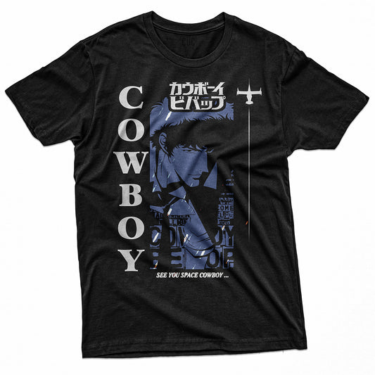CUC T-Shirt COWBOY BLUES - Cowboy B bop - Anime #chooseurcolor