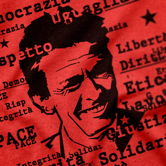 CUC T-Shirt BERLINGUER TVB - Red - Politica #chooseurcolor