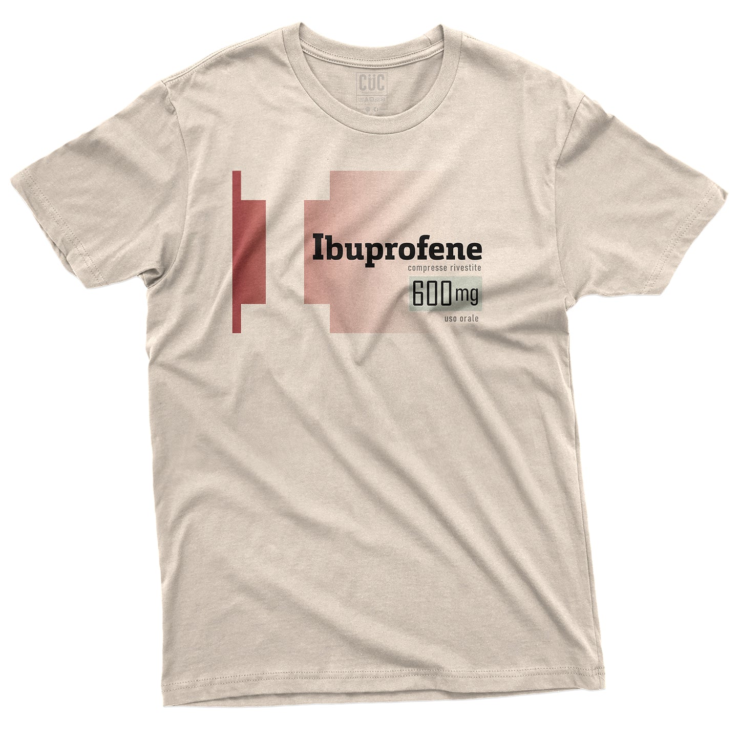 CUC T-Shirt IBUPROFENE 600 - Divertente - Farmaci generici #chooseurcolor