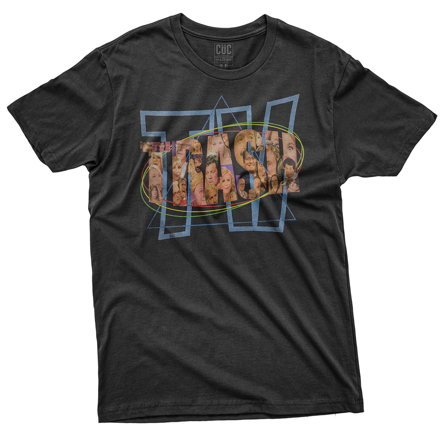 CUC T-Shirt TRASH TV - Trovali Tutti ! - Divertente - #chooseurcolor