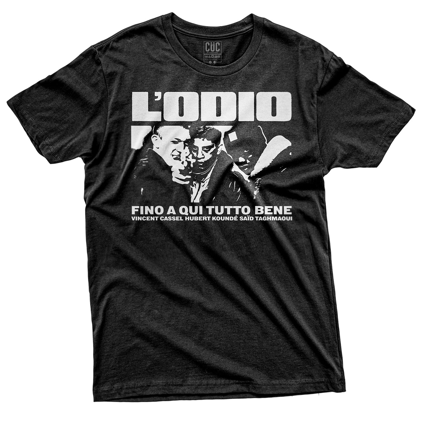 CUC T-Shirt L' ODIO - Black and White - Cult #chooseurcolor