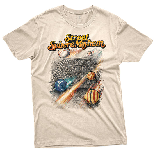 CUC T-Shirt GIOCO DELLE BIGLIE - Nostalgia - Giochi di strada #chooseurcolor