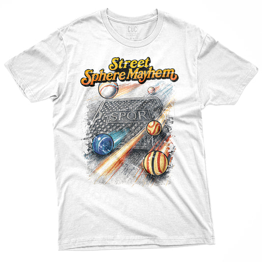 CUC T-Shirt GIOCO DELLE BIGLIE - Nostalgia - Giochi di strada #chooseurcolor