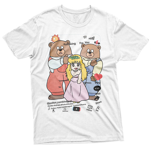 CUC T-Shirt POLLON TIKTOK - Cartoni - Divertente #chooseurcolor