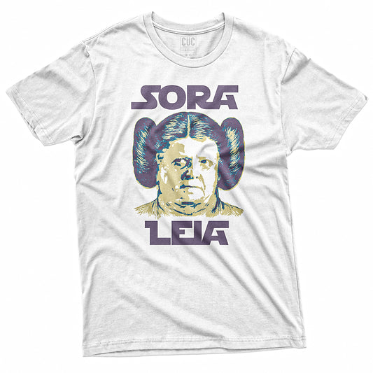 CUC T-Shirt SORA LEIA - Divertente - Mash Up #chooseurcolor