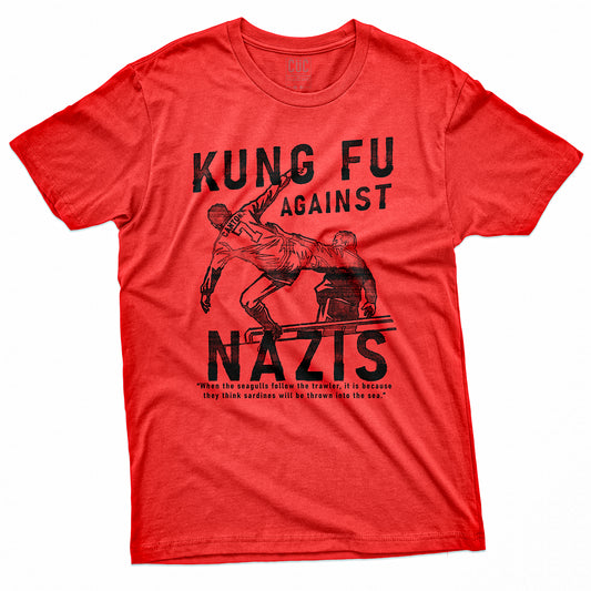 T-SHIRT CUC CANTONA KUNG FU ANTIFA #chooseurcolor