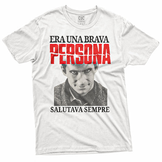 T-SHIRT CUC PSYCO SALUTAVA SEMPRE - Divertente #chooseurcolor