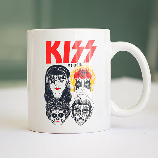 CUC Tazza KISS ME LICIA POKER - Anni 80 Crossover - Divertente #chooseurcolor