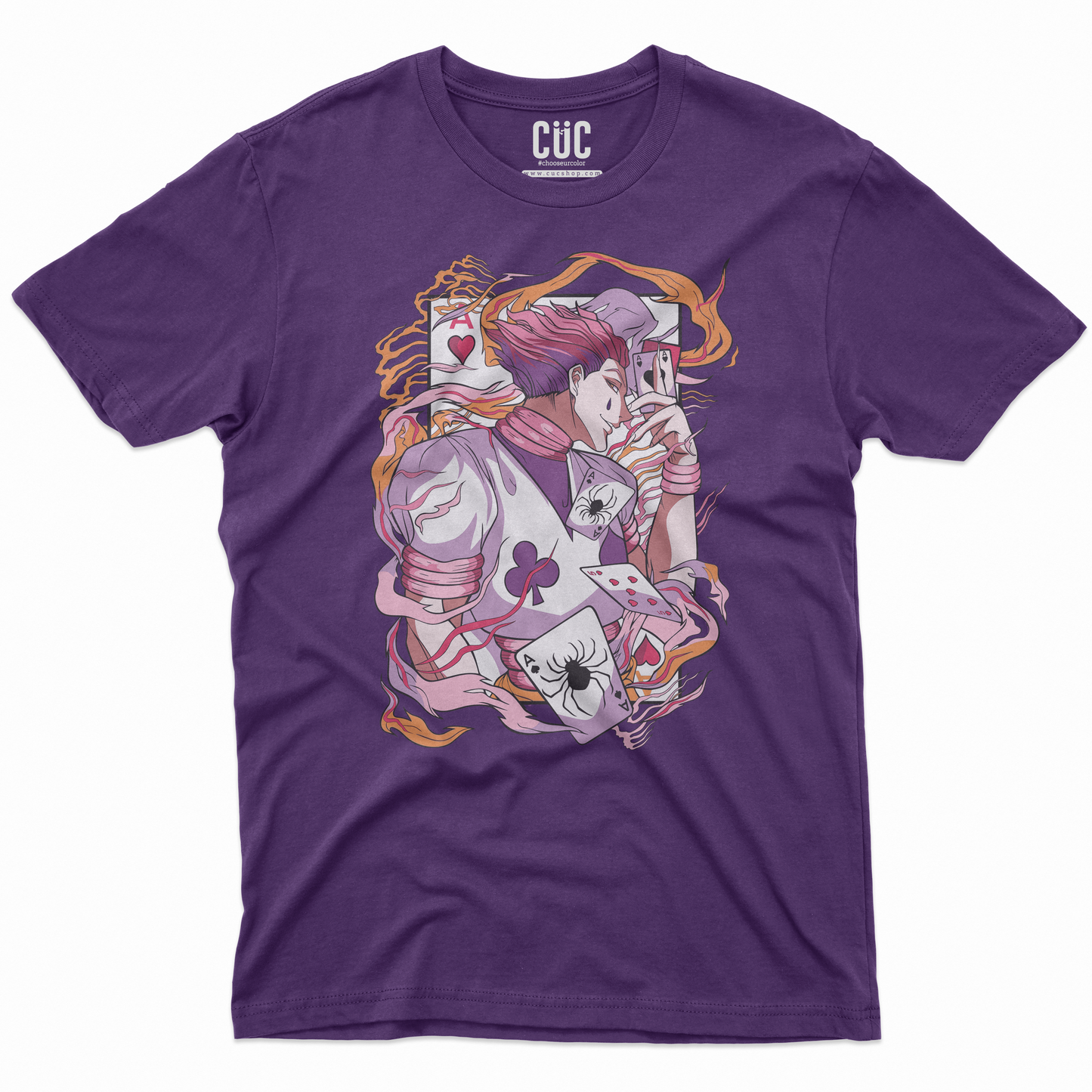 CUC T-Shirt HUNTERXHUNTER - HISOKA anime manga #chooseurcolor