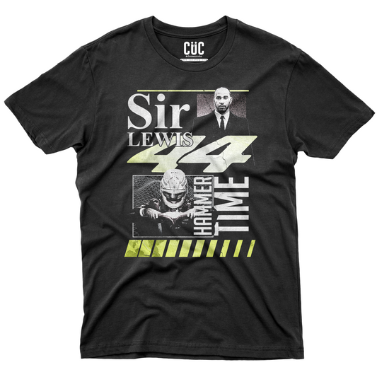 CUC T-Shirt Sir Lewis 44 - automobilismo - Formula 1 #chooseurcolor