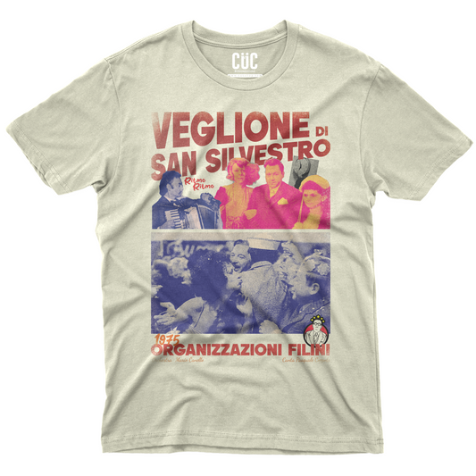 CUC T-Shirt VEGLIONE DI CAPODANNO - organizzazioni filini - #chooseurcolor