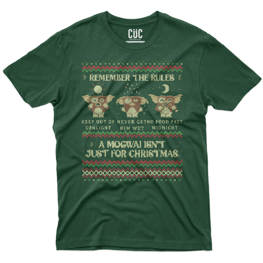 CUC T-Shirt Xmas Maglione - MOGWAI ISN'T JUST FOR CHRISTMAS - gremlins #chooseurcolor