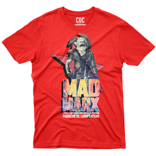 CUC T-Shirt MAD MARX - L'eroe dell'anticapitalismo - Karl Marx #chooseurcolor