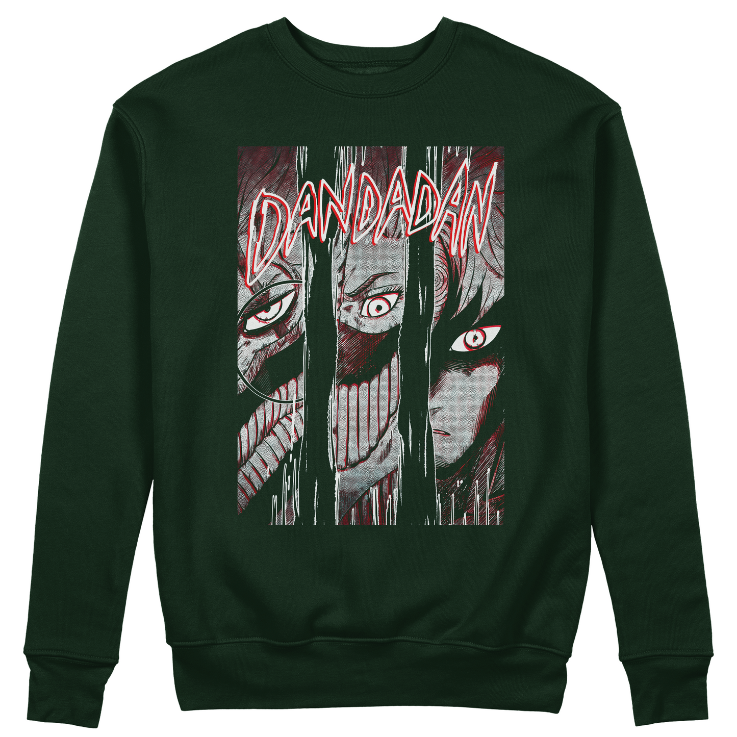 Felpa Girocollo unisex DANDADAN - trittico anime manga cult #chooseurcolor