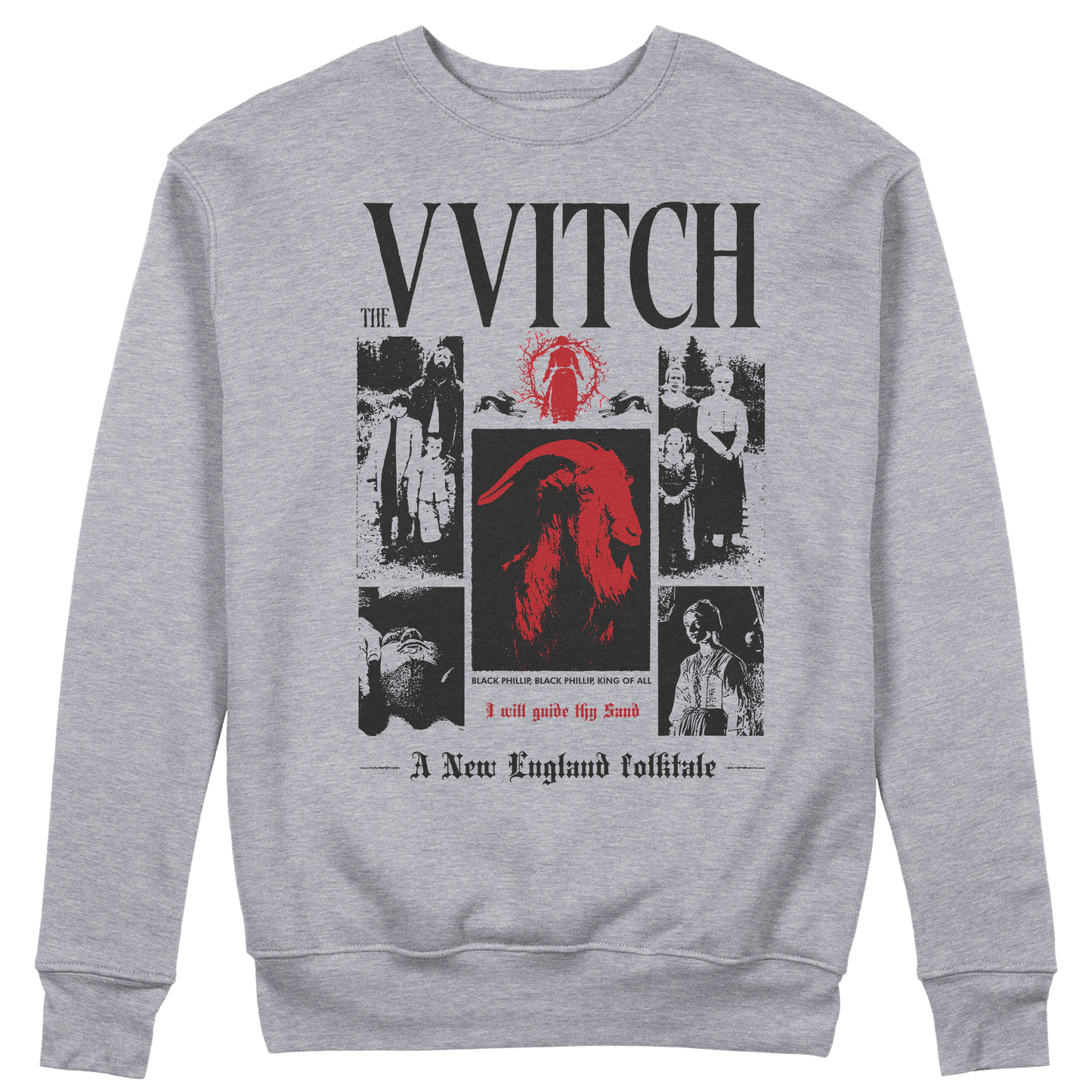 Felpa Girocollo unisex THE VVITCH - film cult horror #chooseurcolor