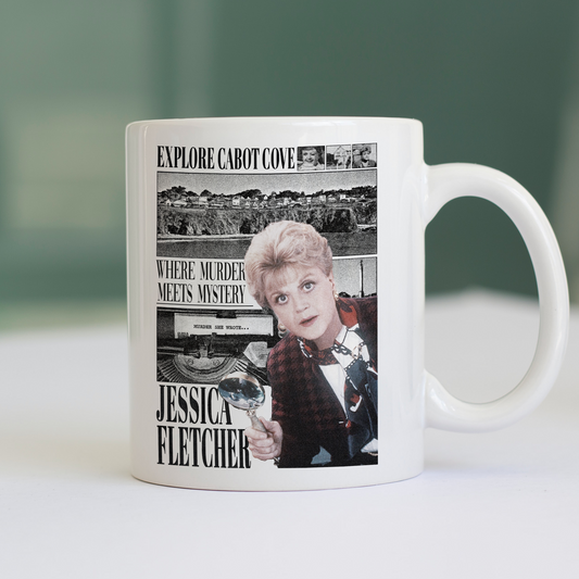Tazza EXPLORE CABOT COVE - Jessica Fletcher Murder She wrote - #chooseurcolor