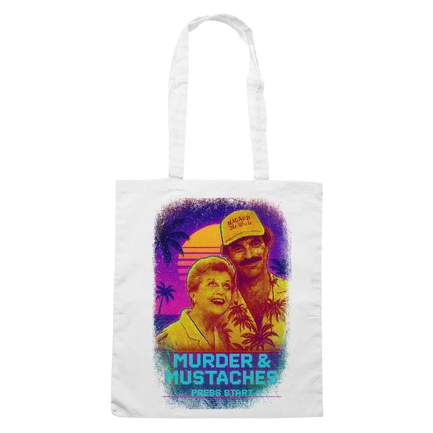 BAG CUC MURDER AND MUSTACHES - Jessica and Magnum - #chooseurcolor