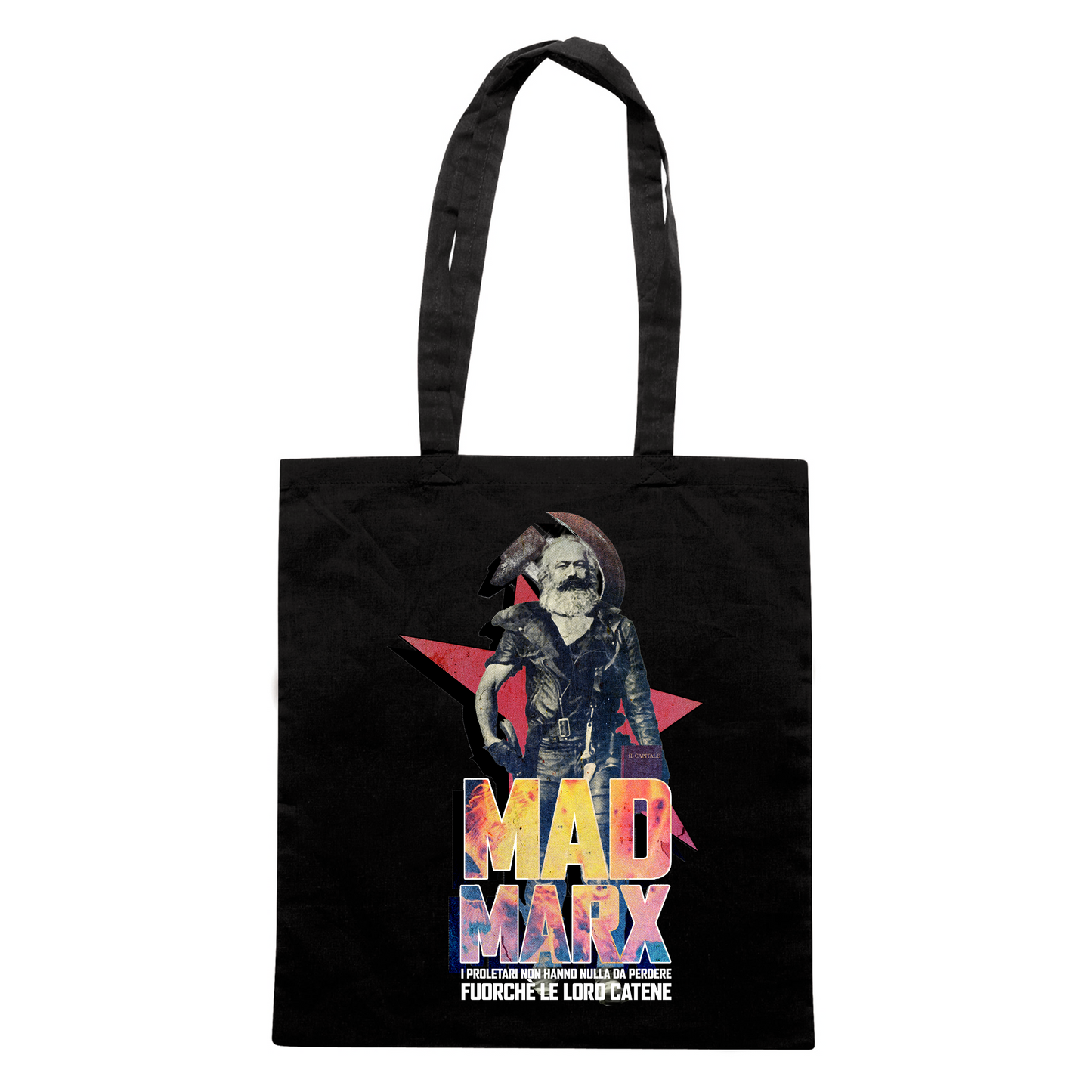 BAG CUC MAD MARX - divertente cross over film cult comunismo #chooseurcolor
