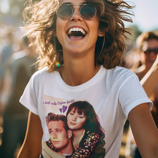 CUC T-Shirt Sono stata con Dylan per prima - Beverly Hills #chooseurcolor