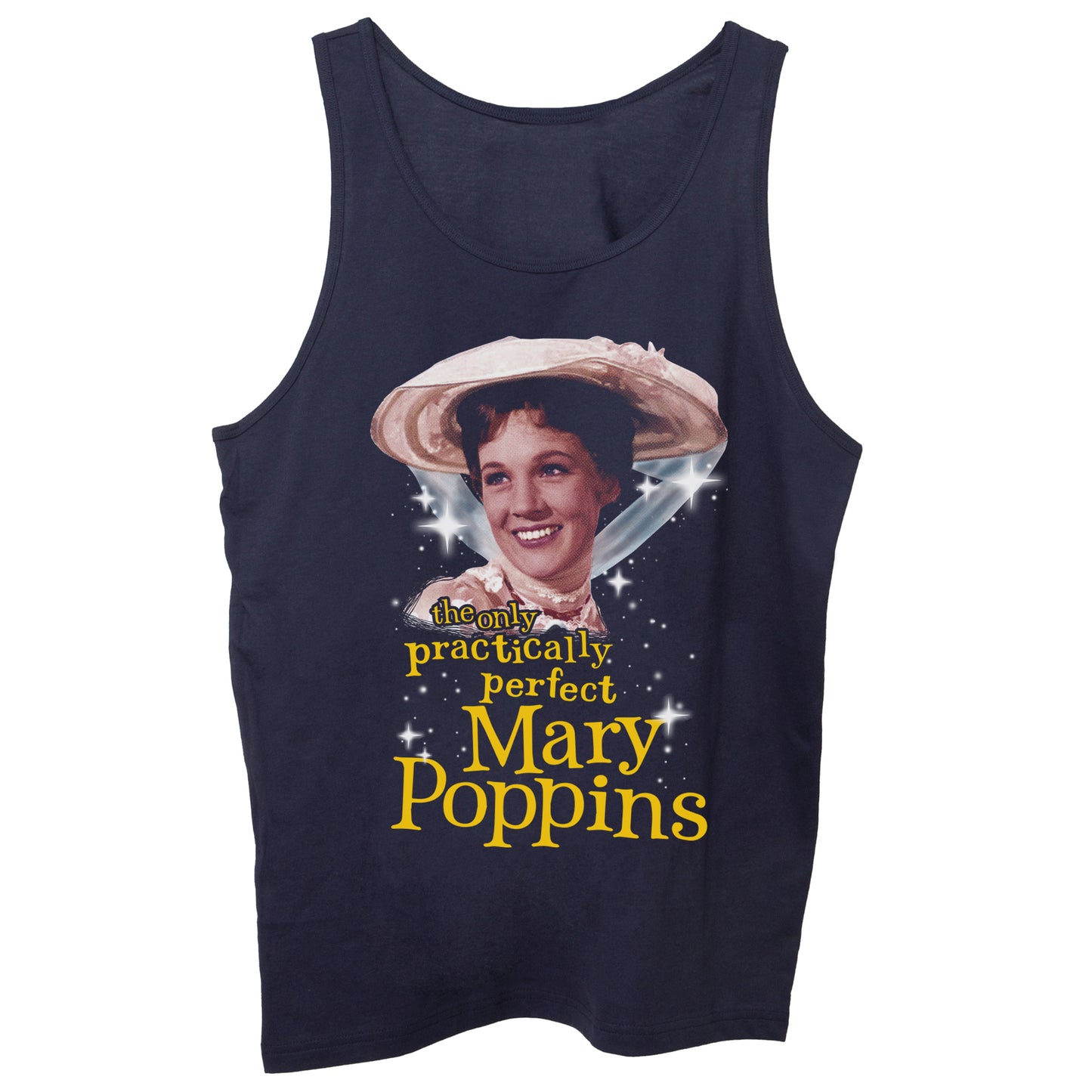 Dark Slate Gray Canotta Mary Poppins Practically Perfect Vintage - FILM CucShop