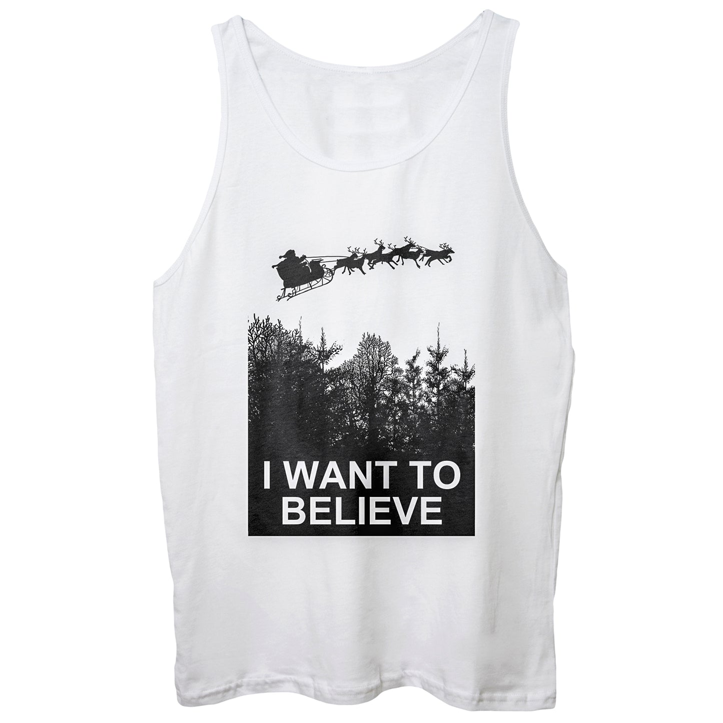 CUC Canotta - I WANT TO BELIVE NATALE -XMAS - ChooseUrColor - CUC chooseurcolor