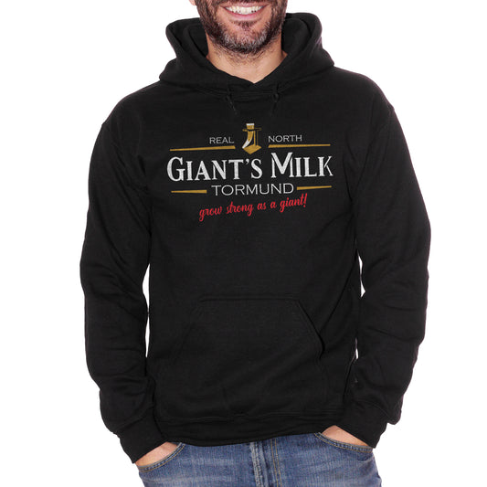 Felpa Cappuccio CUC - Giant'S Milk | Ispirata Al Trono Di Spade | Cresci Forte Come Un Gigante | Il Segreto Di Tormund - FILM - CUC chooseurcolor